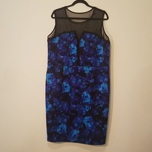 Floral Pencil Dress